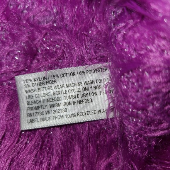 Circo Purple Hearts Sweater || Nylon || Girls XL EUC - Picture 6 of 8